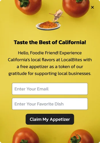 Geo Targeted: Taste the Best of California