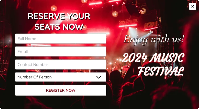 Event Promotions: Music Festival