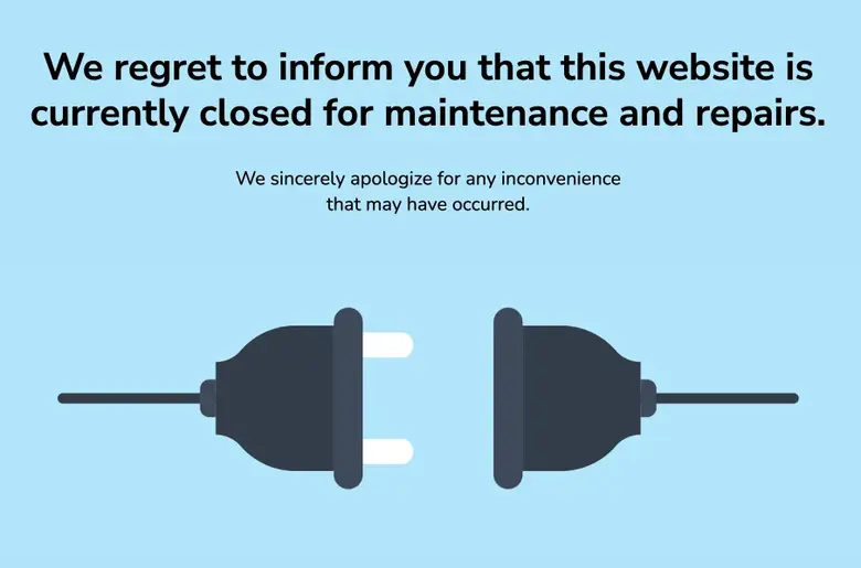 Site Maintenance Announcement