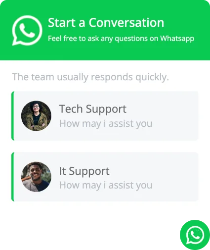 WhatsApp: Different Conversations