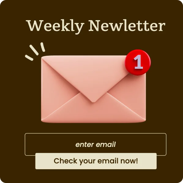 Weekly Newsletter Signup Popup Template to Enhance User Interaction