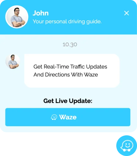 Waze Widget Template for Quick Support