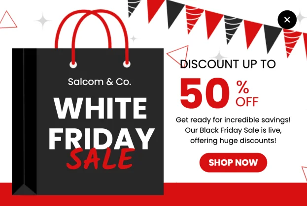 White Friday Sale