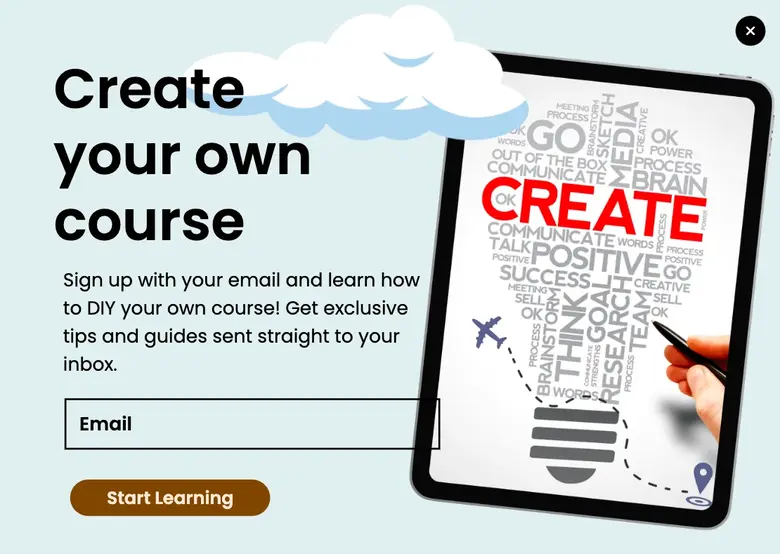 Create your course