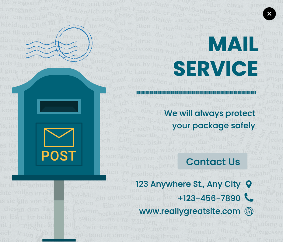 Contact Us - Mail Service