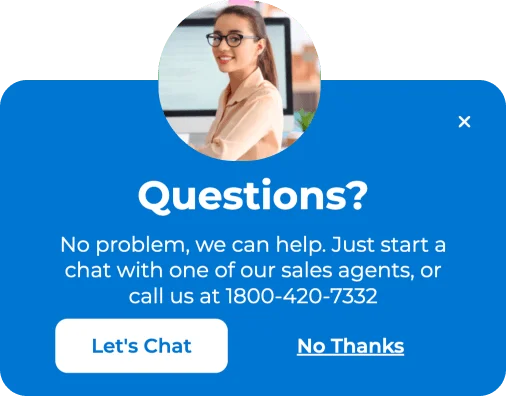 Customer Support Popup Template for Website Visitors