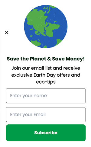 Earth Day Sidebar Popup Template to Grow Email List