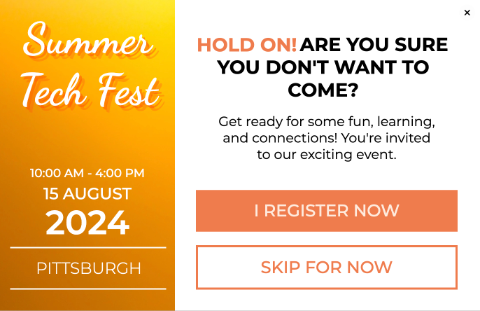 Event Promotions: Summer Tech Fest