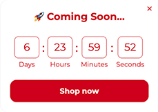 Coming Soon Countdown Popup Template for Building Excitement