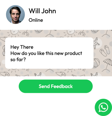 WhatsApp Feedback