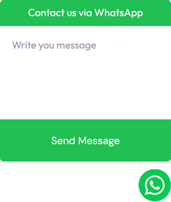WhatsApp Contact Widget Template for Enhancing Communication