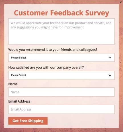 Customer Feedback Survey