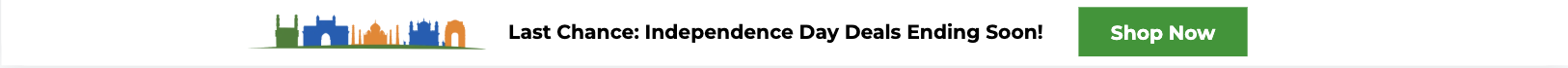 Independence Day Sale Bottom Bar Template for Creating Urgency