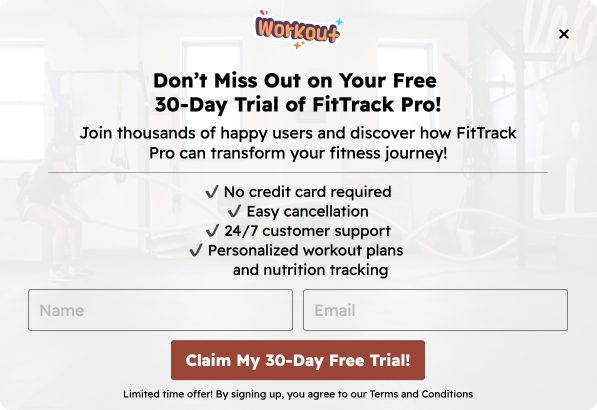 Free Trials: FitTrack Pro