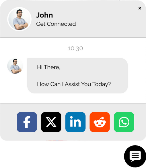 Live Chat Support Widget Template for Instant Assistance