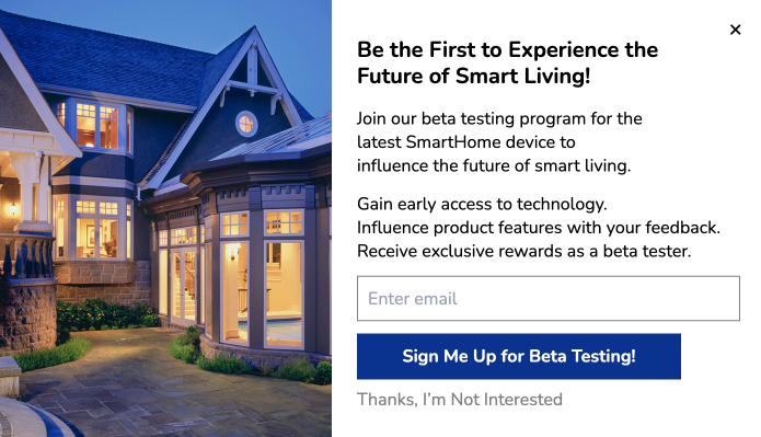 Beta Testing Invitation (Future of Smart Living)