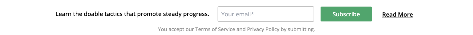 Email Subscription Widget Template for Easy User Navigation
