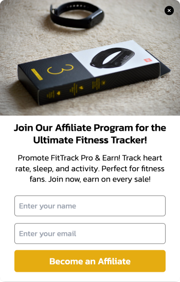 Affiliate Marketing: Ultimate Fitness Tracker