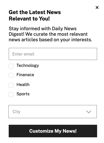 Related News with Form