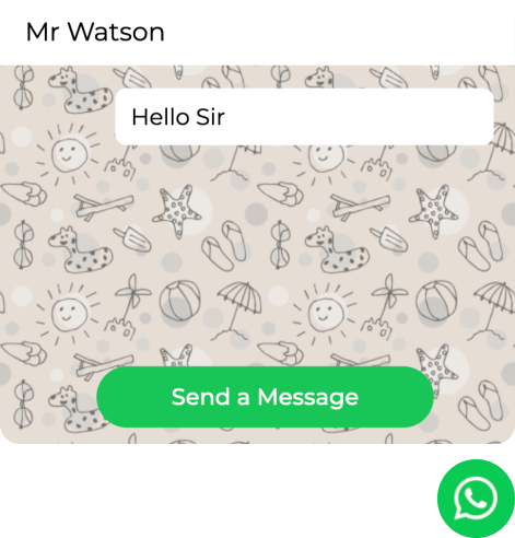 WhatsApp: Chat Type Box