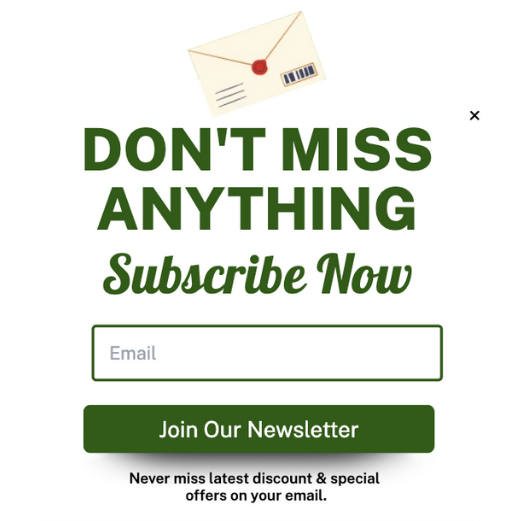 Instant Signup Newsletter Popup Template for Subscribers