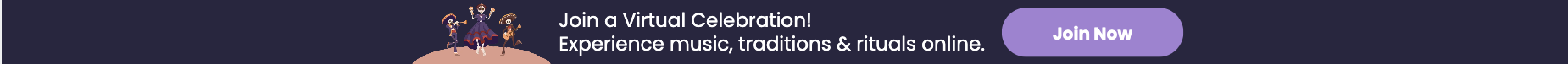 Day of the Dead Top Bar Template for Increasing Signups