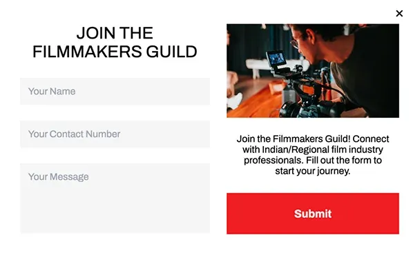 Promote Free Guide Signup Popup Template for Building Email List