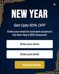 2026 Signup & Unlock Perks Popup Template