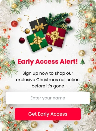 Christmas Early Access Sidebar Template for Lead Generation