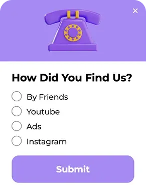 Source Feedback Survey Popup Template for Gathering Insights