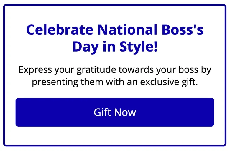 National Boss's Day Embedded Popup Template: Boost Conversions