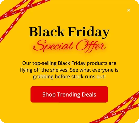 Black Friday Most Bought Deals Popup Template