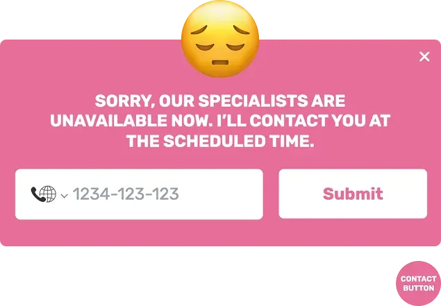 Client Support Availability Widget Template: Increase Customer Satisfaction