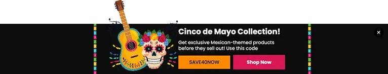 Cinco de Mayo Themed Collection Sale Popup Template