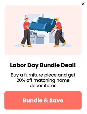 Labor Day Bundle Deal Popup Template