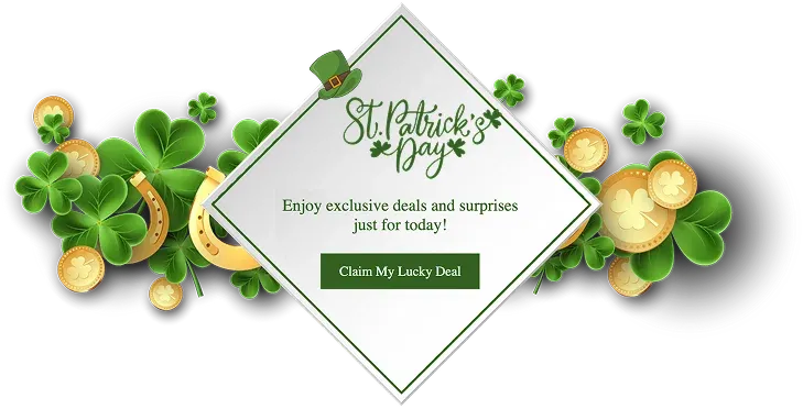 St. Patrick Day Offers Popup Template