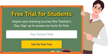 Teacher's Day Free Trial Signup Popup Template