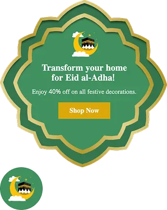 Eid al-Adha Decoration Promotion Widget Template