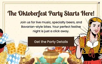 Oktoberfest Party Promotion Popup Template