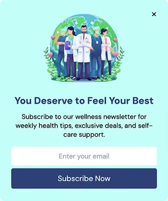 World Health Day Newsletter Signup Popup Template: