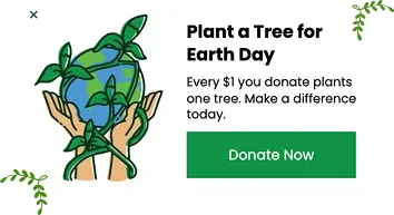 Earth Day Donation Appeal Popup Template