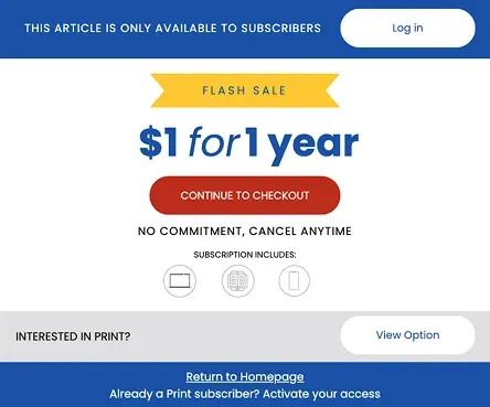 Flash Sale Membership Signup Popup Template