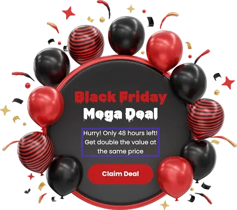 Black Friday Mega Deal Popup Template